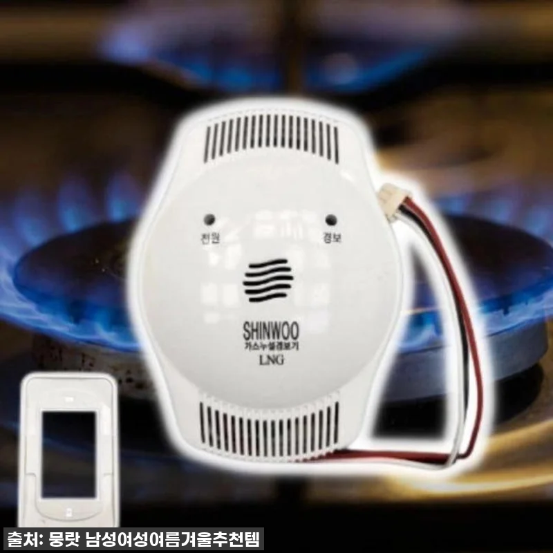 🔥품절임박! 우리집 안전 지킴이! LNG 주방 가스 누출 경보기, 솔직 사용 후기!🔥