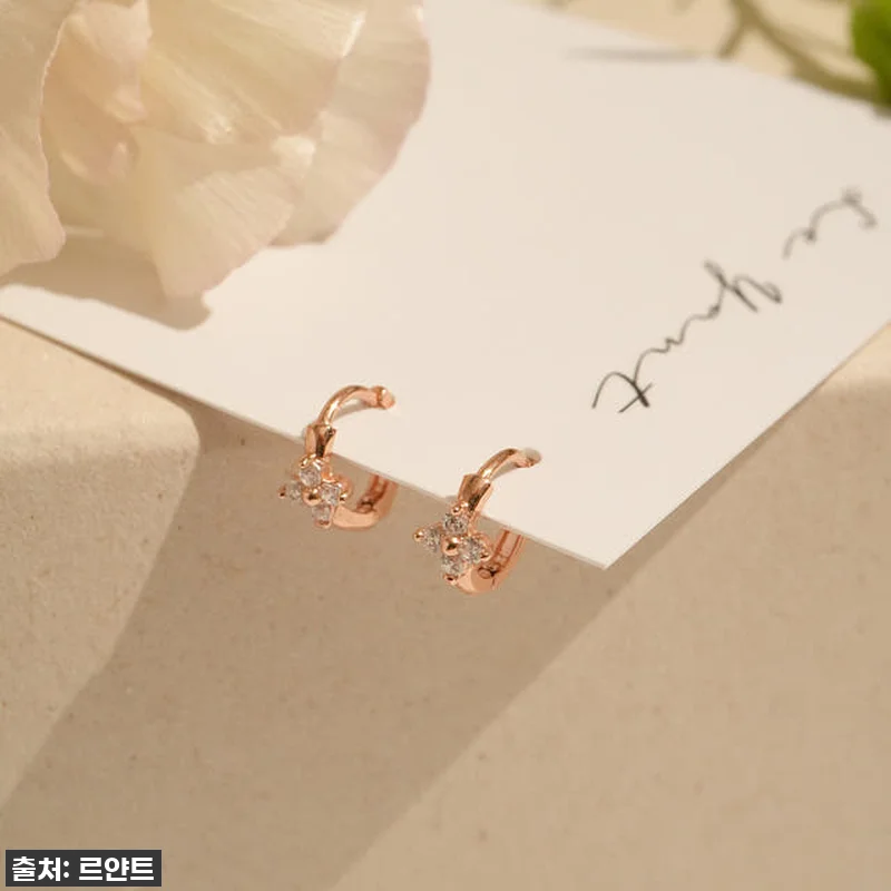 지금 당장 겟! 14k 꽃잎 큐빅 미 관련 이미지 4