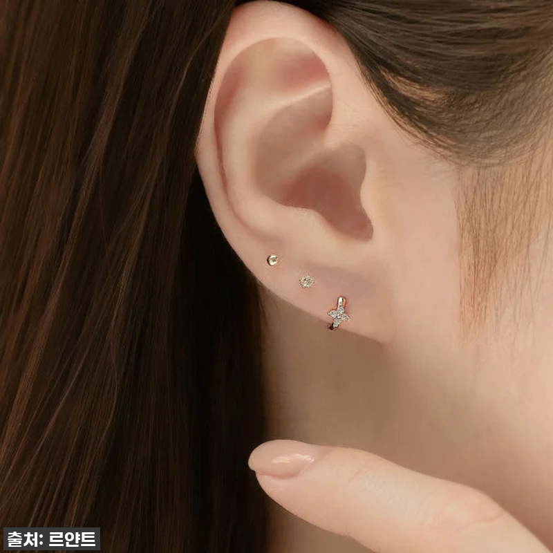 지금 당장 겟! 14k 꽃잎 큐빅 미 관련 이미지 6
