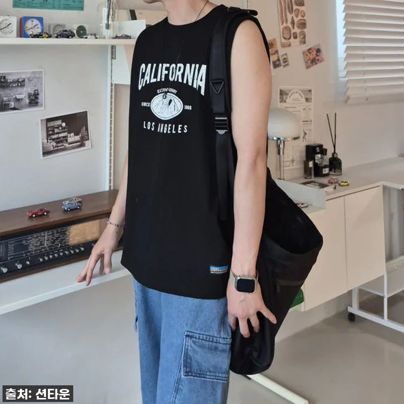 여름 찐 필수템! 남자 오버핏 흰색 관련 이미지 1