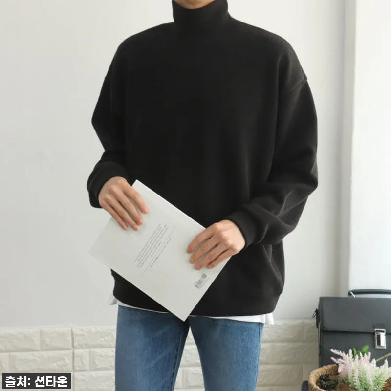 ❄️겨울 코디 종결템! 남자니트 오버 관련 이미지 1