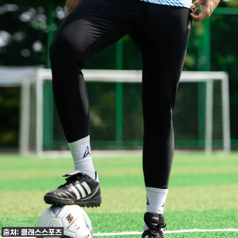 이거 안 사면 후회! 텐션 업 쫀쫀 9부 축구 바지, 직접 입어보니 인생템 등극!