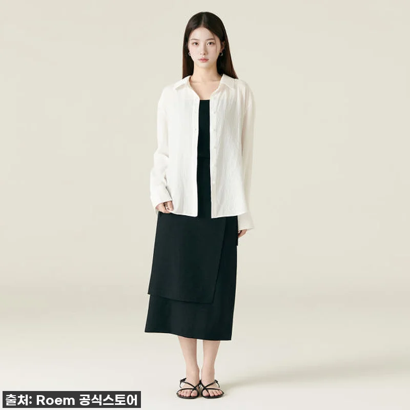 로엠 레이어드 롱 스커트 RMWHF3 관련 이미지 1