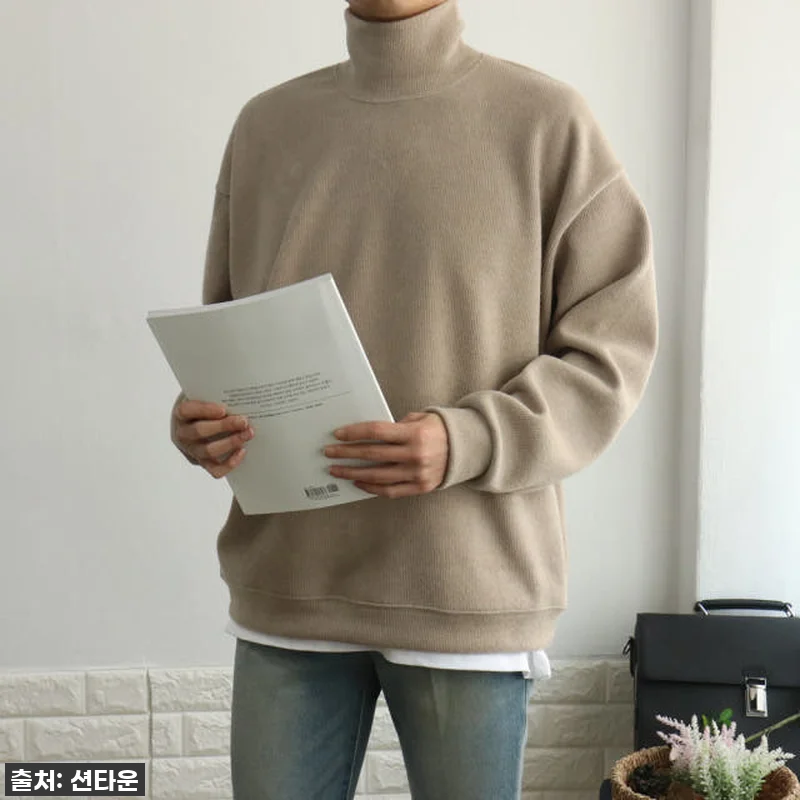 ❄️겨울 코디 종결템! 남자니트 오버 관련 이미지 2