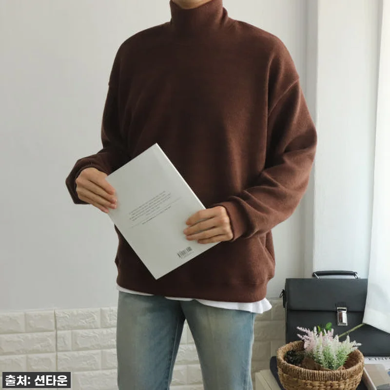 ❄️겨울 코디 종결템! 남자니트 오버 관련 이미지 3