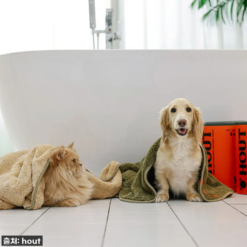 🐕 찐후기! 하룻 강아지 수건 목욕수 관련 이미지 5