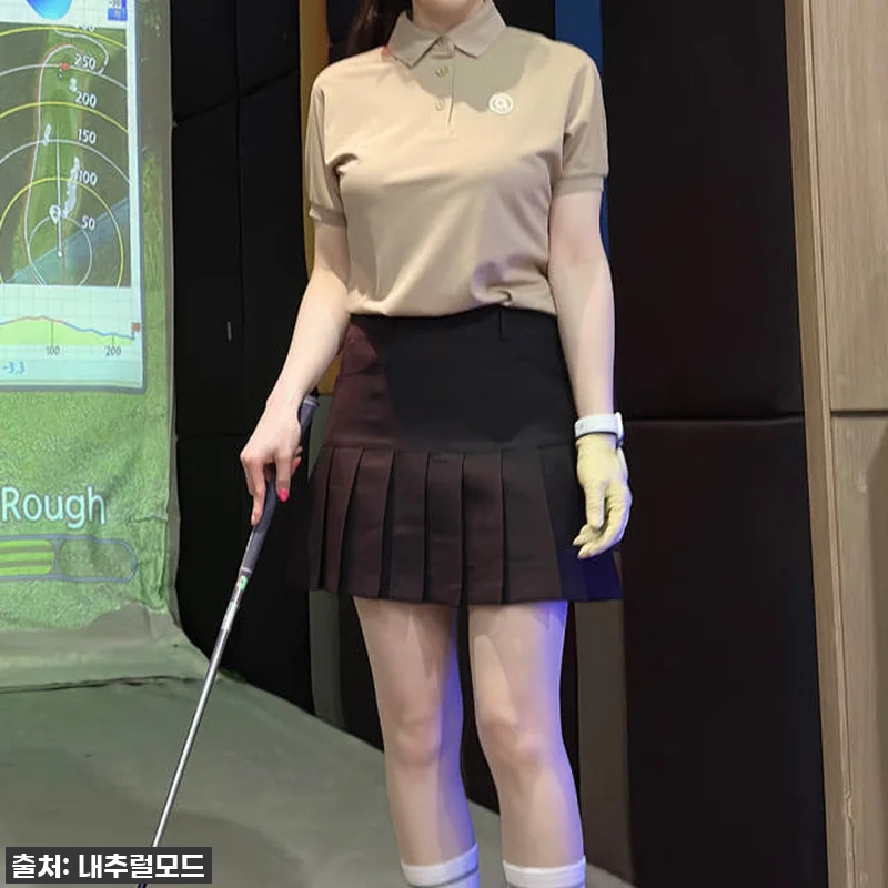 필드 위 시선 강탈! '골프 주름 스 관련 이미지 7