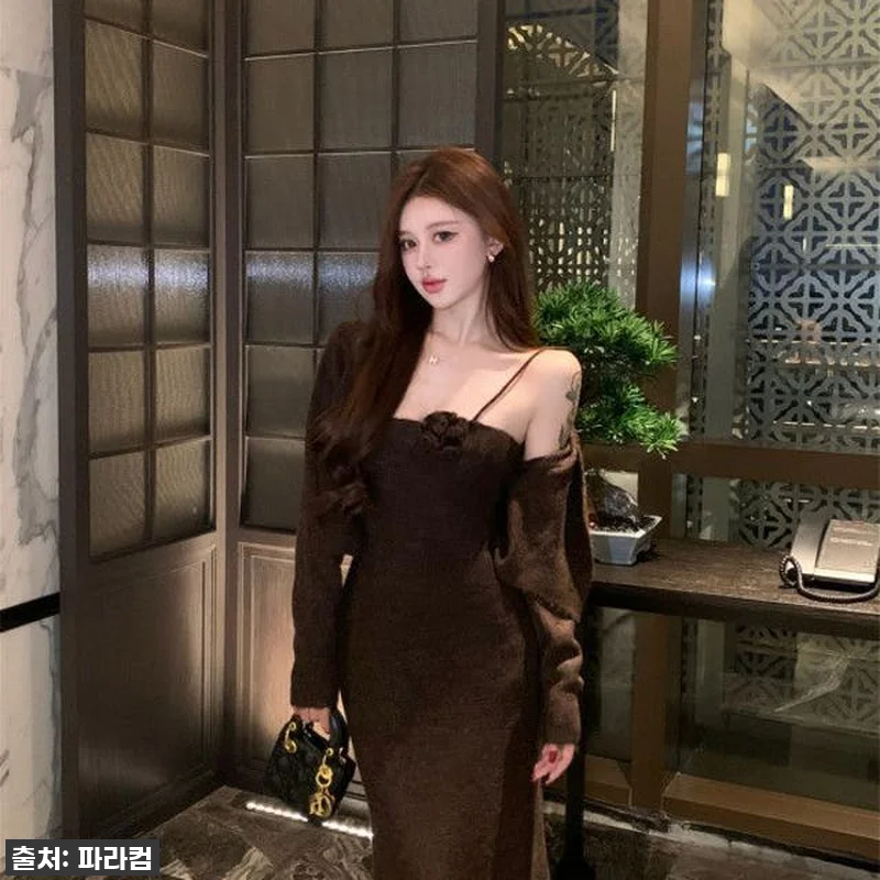 가을 플라워 원피스? 찐후기! 🍂 이 관련 이미지 1