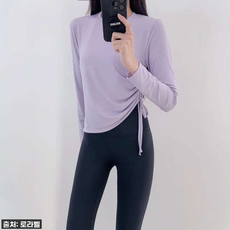 로라벨 나오 필라테스복 찐후기: 핏 관련 이미지 4