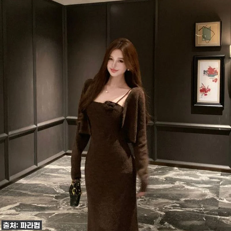 가을 플라워 원피스? 찐후기! 🍂 이 관련 이미지 4