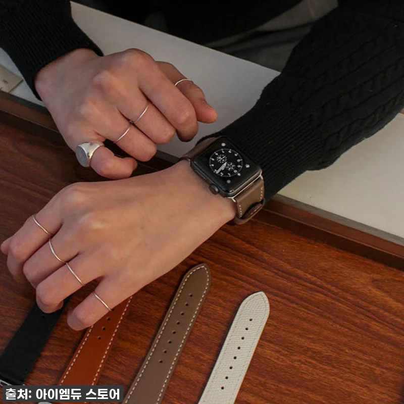 이슈템! 애플워치 소가죽 레더 스트랩 관련 이미지 6