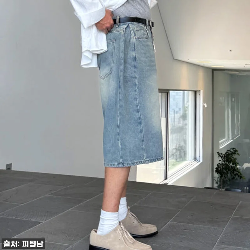 남자 스어 여름 사이드핀턱 와이드 버 관련 이미지 8