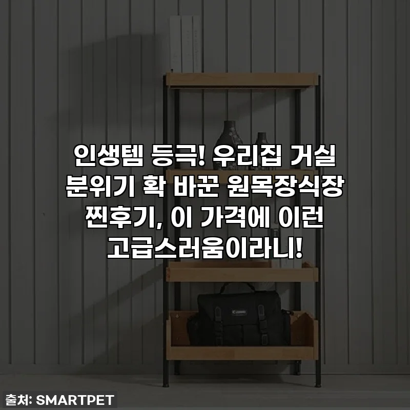 인생템 등극! 우리집 거실 분위기 확 바꾼 원목장식장 찐후기, 이 가격에 이런 고급스러움이라니!