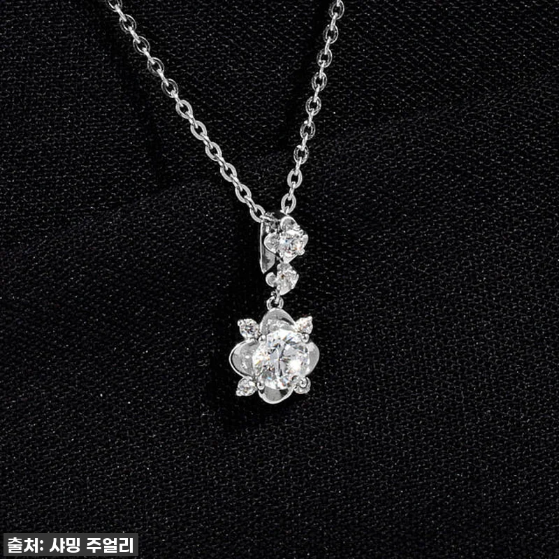인생템 등극! 5부 다이아 목걸이 연 관련 이미지 1