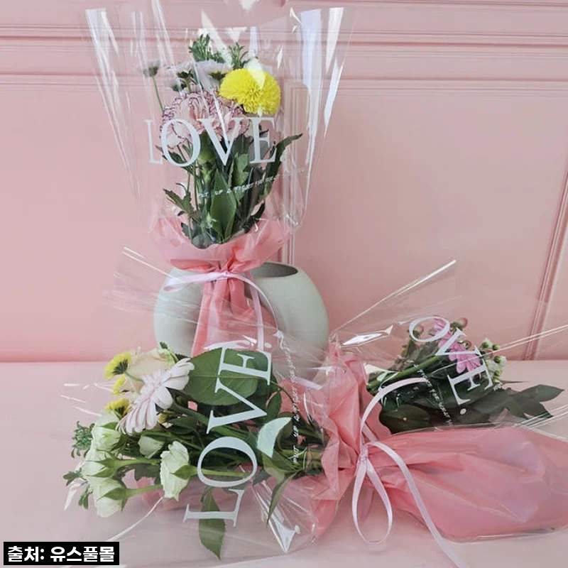 유스풀몰 꽃 정기 구독 생화 택배 꽃배달 미소한다발 1회
