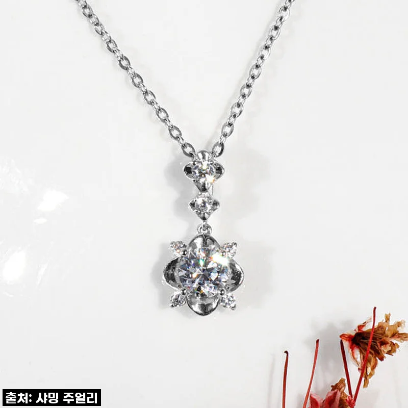 인생템 등극! 5부 다이아 목걸이 연꽃 GIA 랩, 이 감동 실화냐? 💍✨