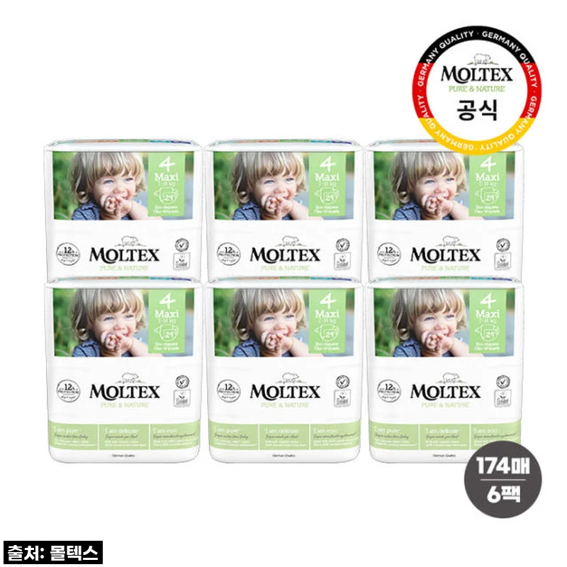 우리 아가 밤잠 책임지는 인생 기저귀! 몰텍스 밴드형 친환경 통잠 4단계, 이 가격 실화인가요?!