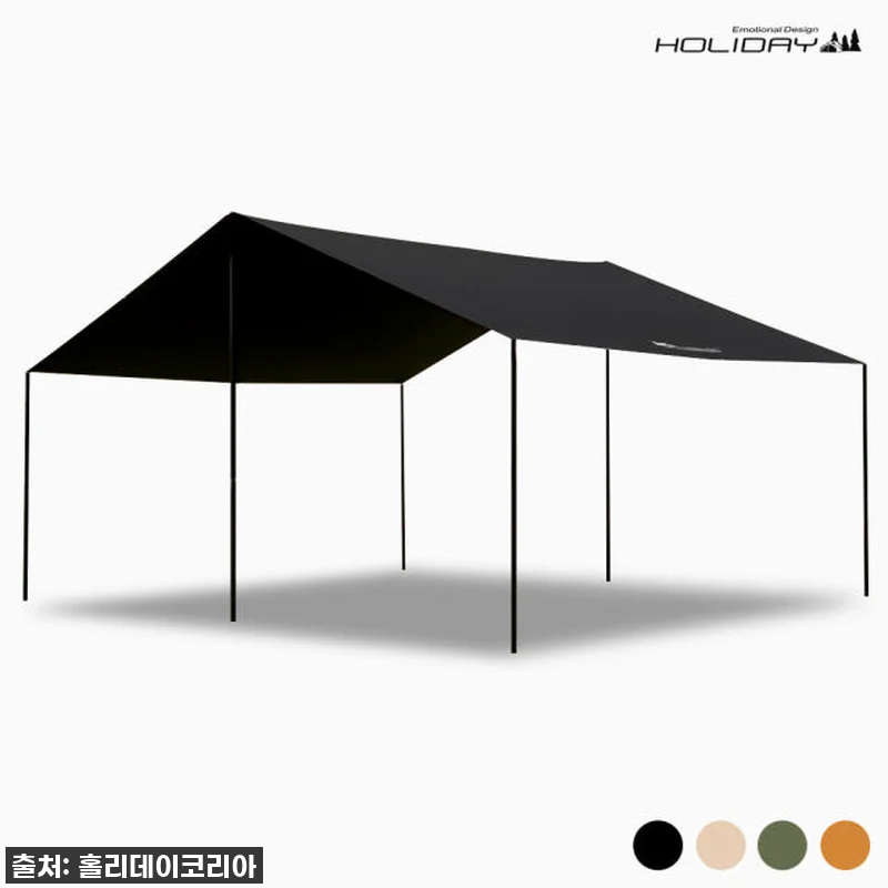 캠핑 홀리데이 대형 블랙코팅 300D 관련 이미지 1