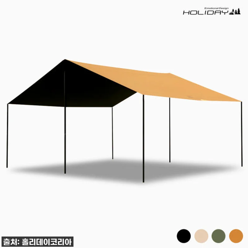 캠핑 홀리데이 대형 블랙코팅 300D 관련 이미지 3
