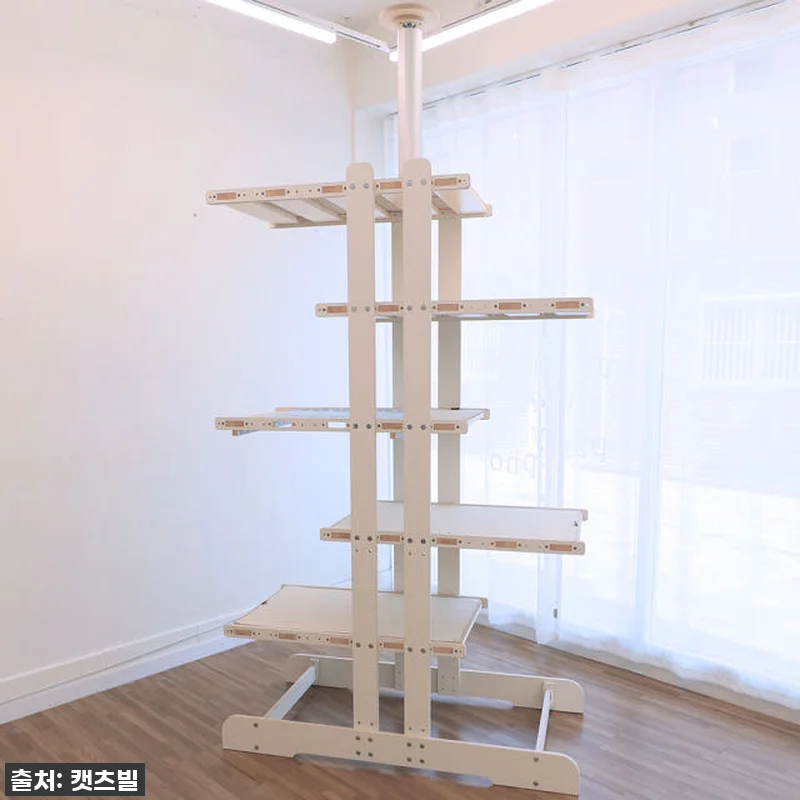캣츠빌 THE큰타워 뚱냥이 원목 스크 관련 이미지 2