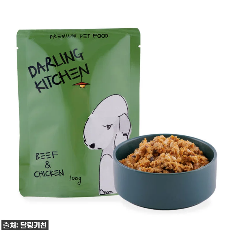 강아지화식 달링키친 대용량 소고기&닭 관련 이미지 4