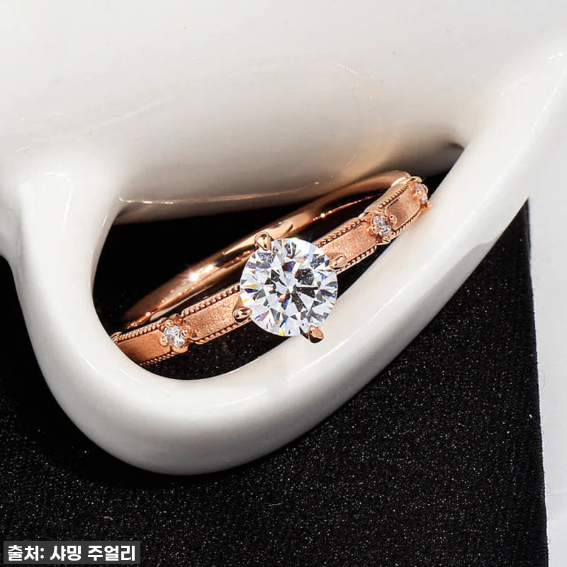 3부 5부 다이아 반지, 영롱함에 반 관련 이미지 5