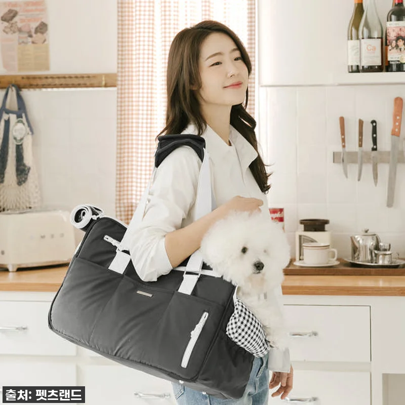 강아지이동가방 모션라인 단품M 사용후 관련 이미지 4