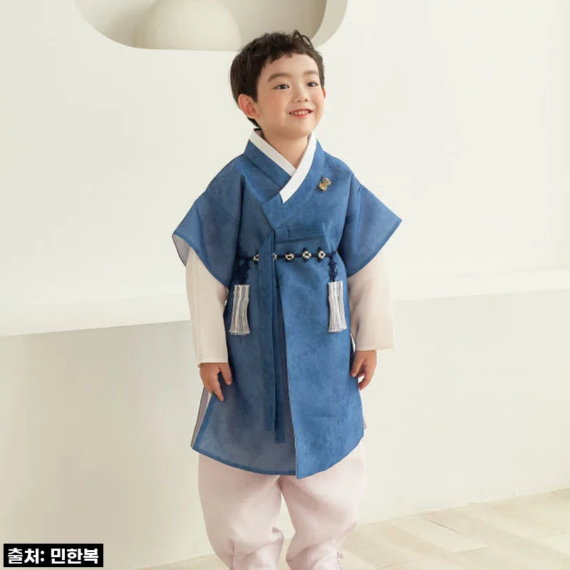 설날 준비 끝! 민한복 해찬 도령 프리미엄 한복, 우리 아들 빛내줄 설빔으로 딱!