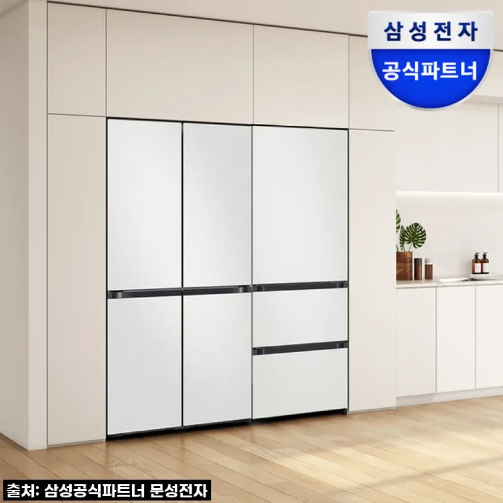 이사하며 새 주방 로망 실현! 삼성 비스포크 AI 냉장고&김치냉장고 키친핏으로 주방이 예술이 되다!
