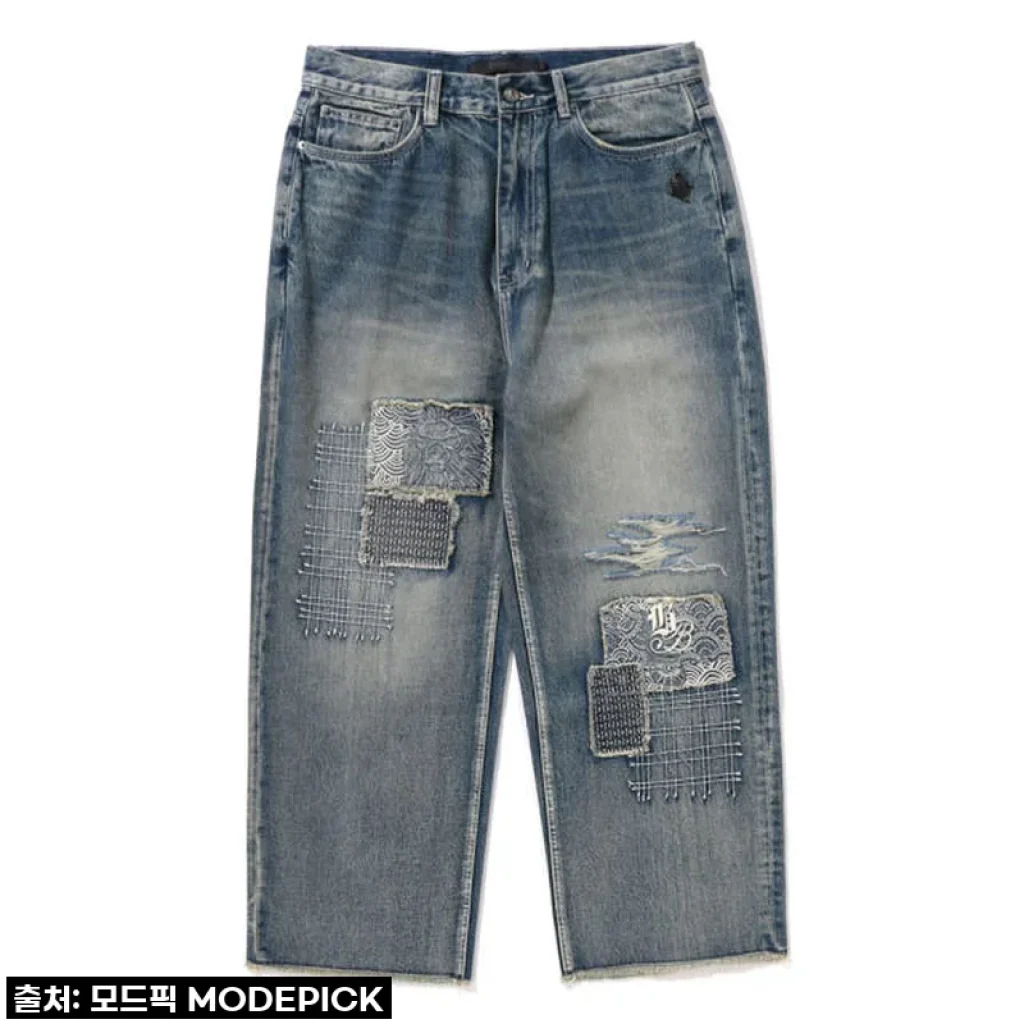 베이프 SASHIKO PATCHWORK JEANS, 10만 명의 마음을 사로잡은 이유!