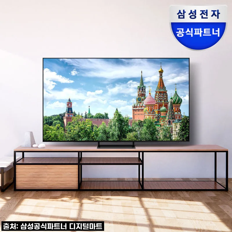 우리 집 거실의 완벽한 변신! 삼성 OLED TV 77인치 KQ77SD90AFXKR 스탠드 솔직 후기