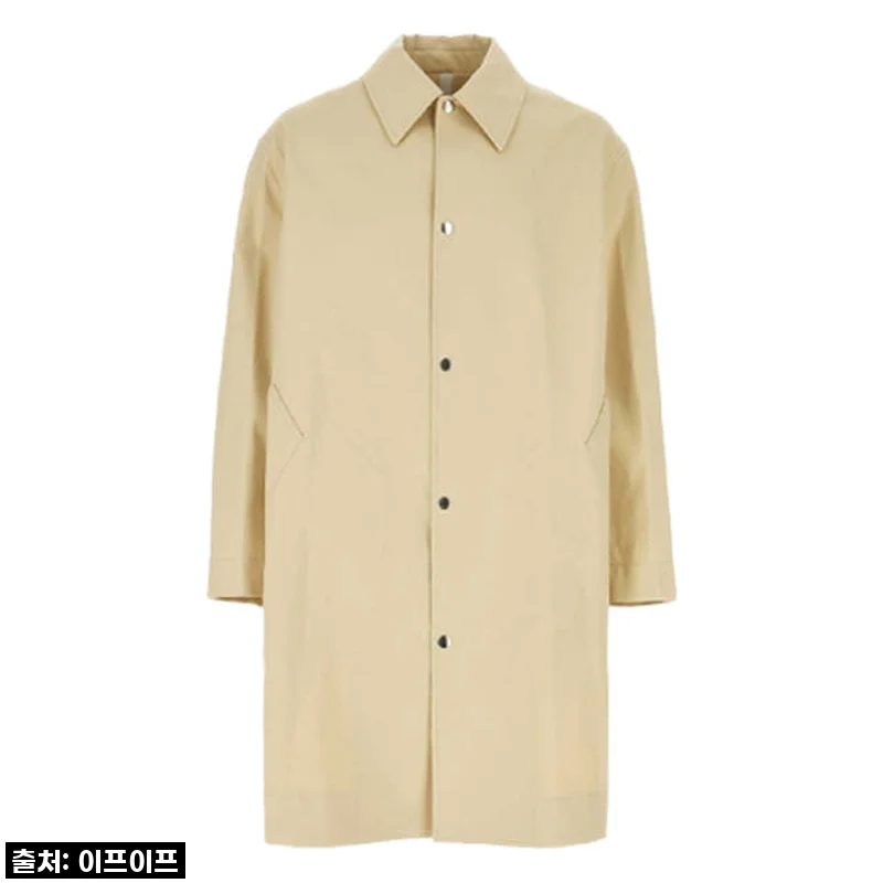 아미 베이지 싱글 코트, 올봄 내 마음을 사로잡은 타임리스 아이템! (HCO004CO0010 709)
