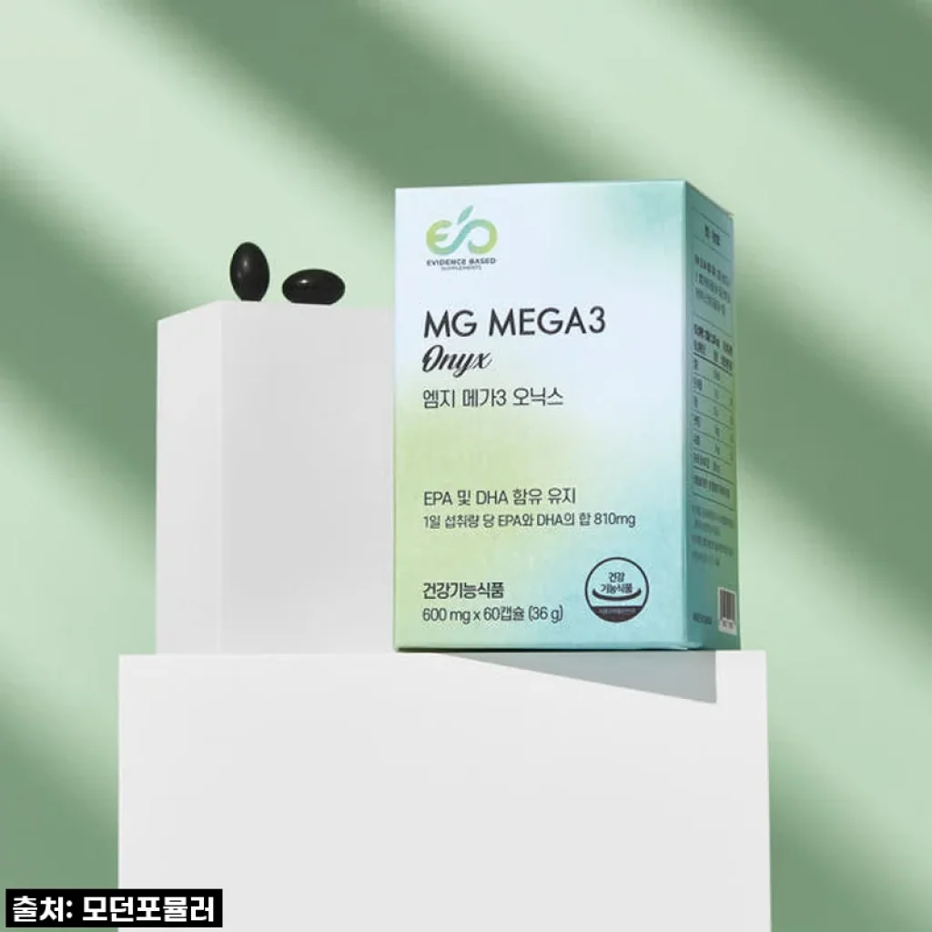 엠지 메가3 오닉스 4세대 오메가3 MAG-O3 모노글리세라이드 마그 EPA+DHA [원산지:캐나다]