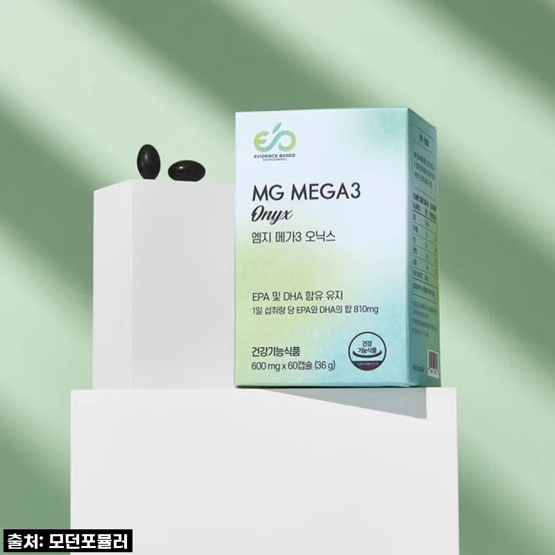 엠지 메가3 오닉스 4세대 오메가3 MAG-O3 모노글리세라이드 마그 EPA+DHA [원산지:캐나다]