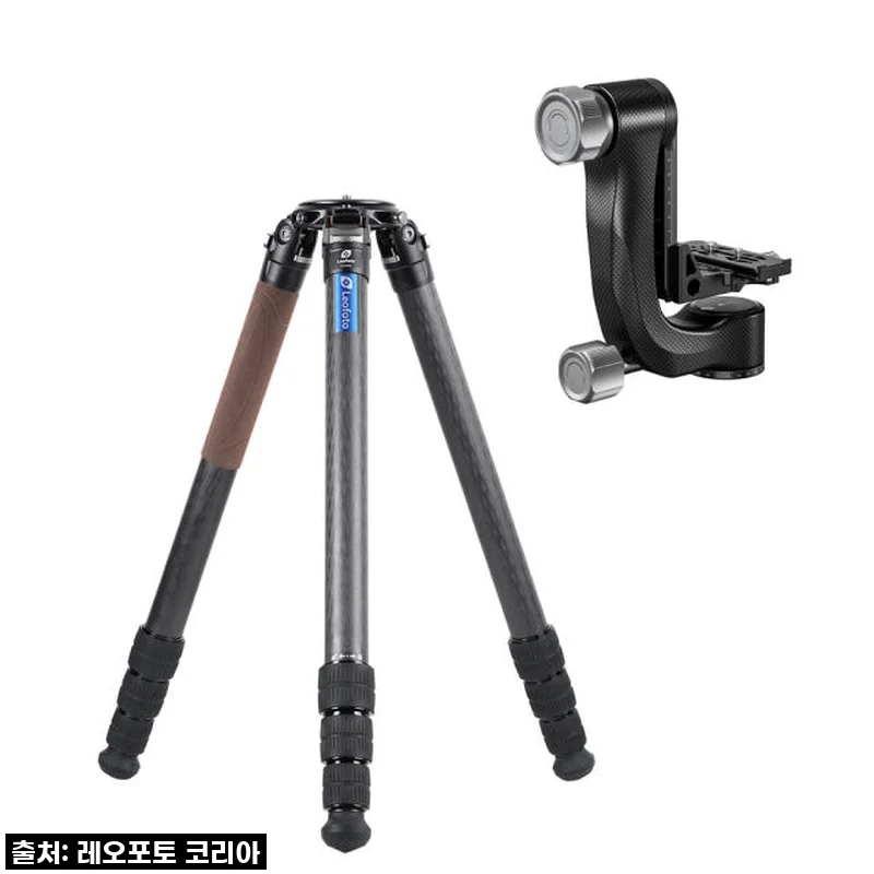 레오포토 LM-404C+PG-3 카본삼각대 짐벌헤드 세트, 드디어 만나다! (사용후기)