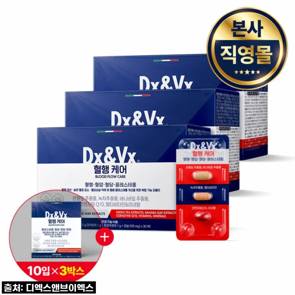 덱스벡스 혈행케어 미운우리새끼: 엄마 혈압·콜레스테롤 관리, 이젠 걱정 없어요!