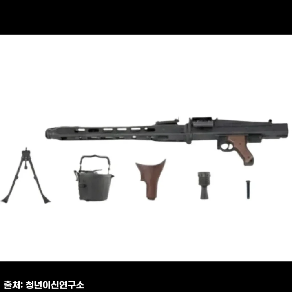 얀후 MG42 2차대전 독일 기관총 수정탄 전동건 사용후기