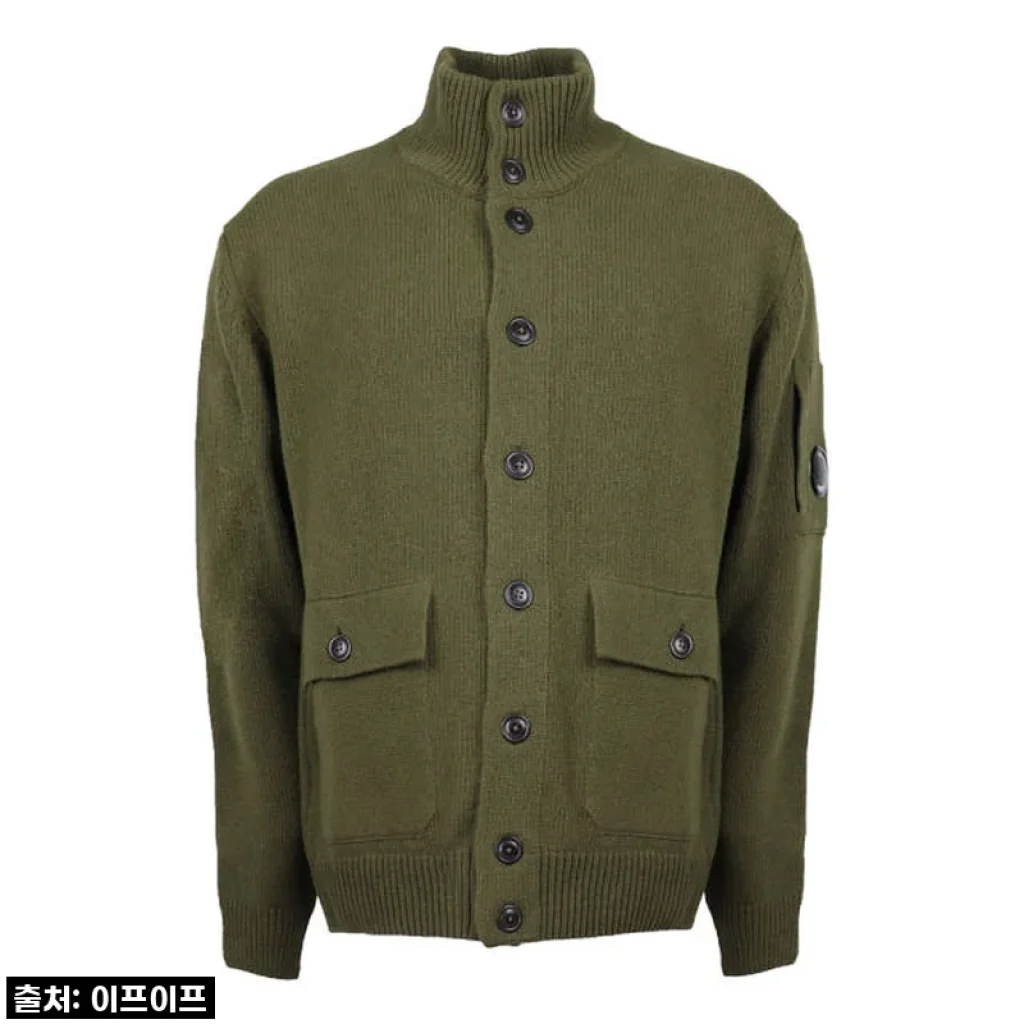 CP컴퍼니 GRS 하이넥 울 가디건 19CMKN042A 110149A 652 직접 사용 후기