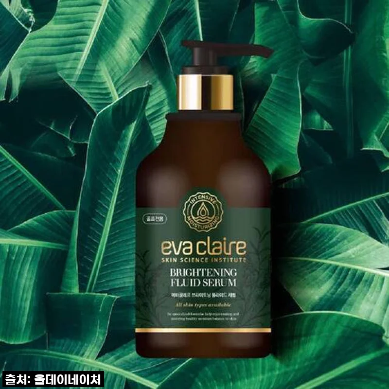 에바끌레르 고보습 탄력 브라이트닝 플루이드 세럼 500ml 사용후기