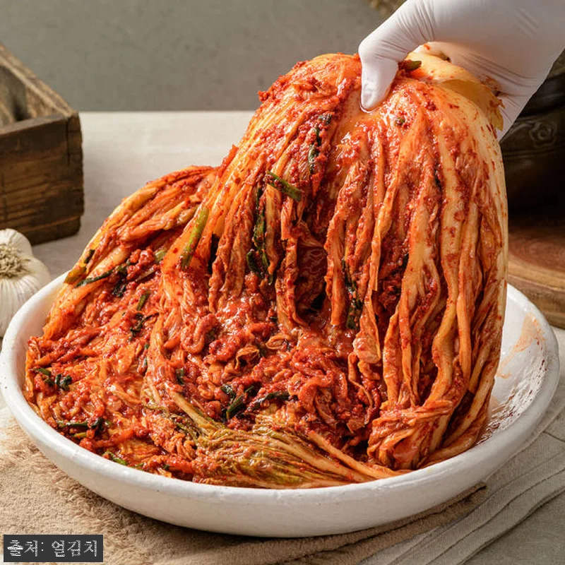 전라도 젓갈 배추김치 10kg 사용후 관련 이미지 1