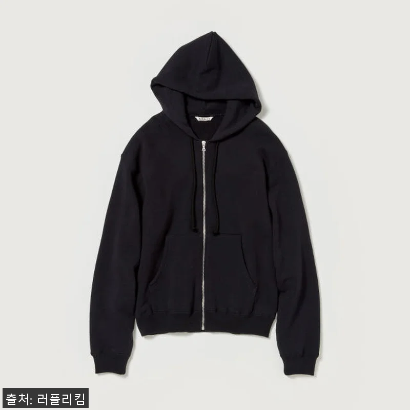 오라리 헤비 스웻 집업 파카 사용 후 관련 이미지 1