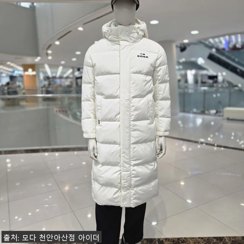 아이더 남녀공용 롱패딩 벤치 다운 자 관련 이미지 1
