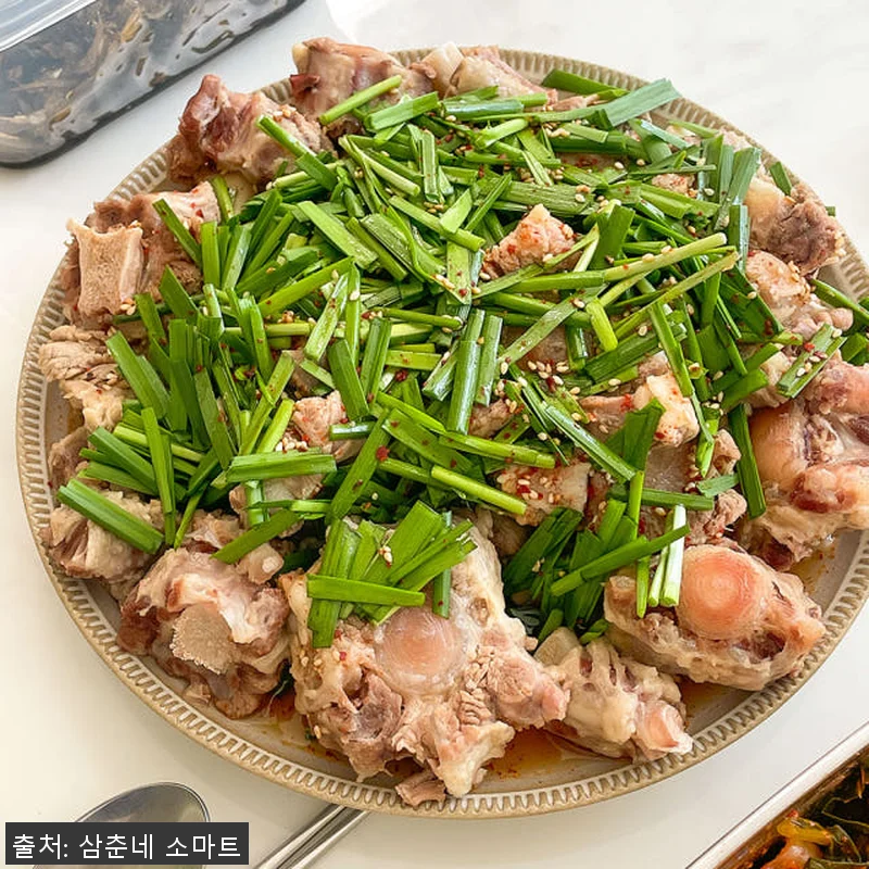 삼춘네 삶은 소꼬리찜 1kg, 집에서 관련 이미지 1
