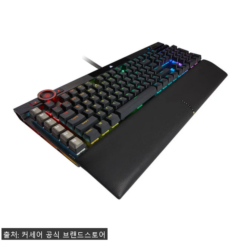 커세어 K100 RGB PBT MX 관련 이미지 1