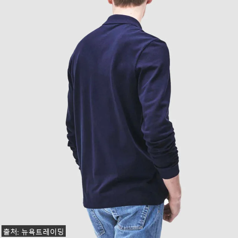 라코스테 남성 클래식핏 긴팔 PK 카 관련 이미지 1