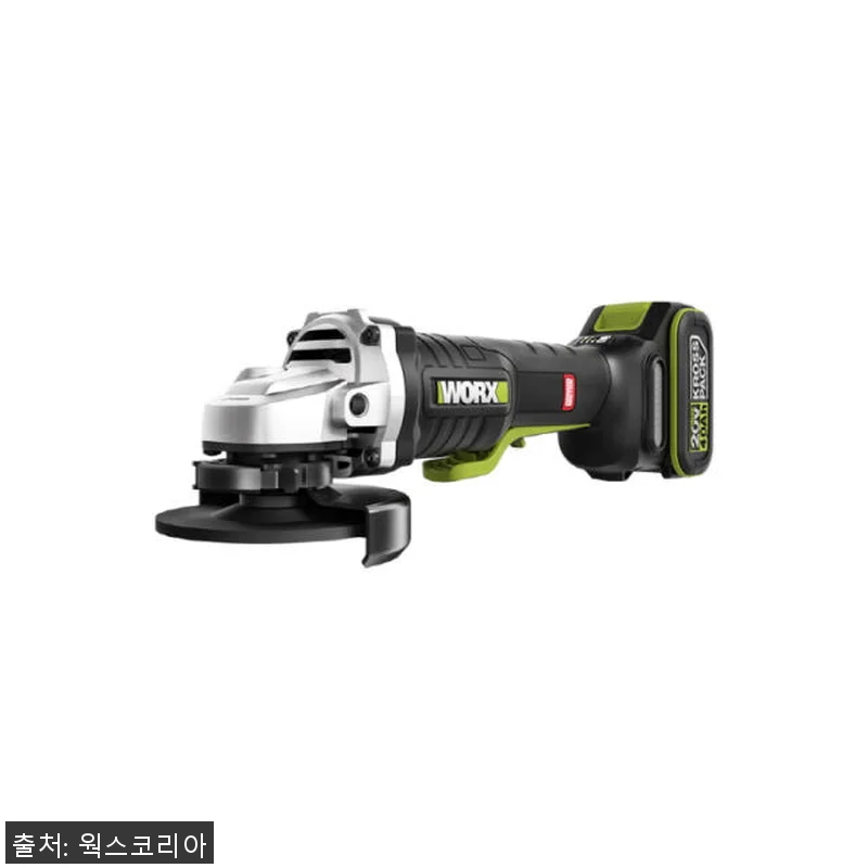 웍스 충전 앵글 그라인더 100mm 관련 이미지 2