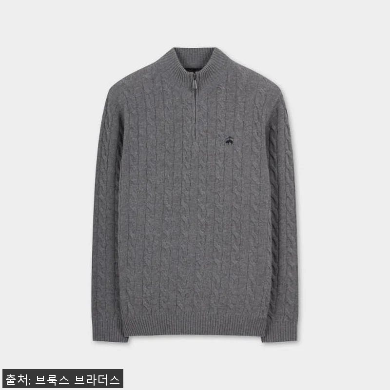 브룩스브라더스 반집업 케이블 스웨터 관련 이미지 2