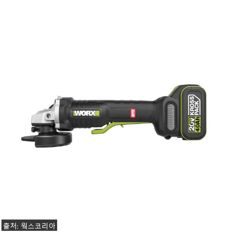 웍스 충전 앵글 그라인더 100mm 관련 이미지 3