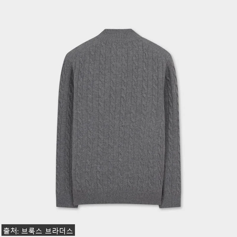 브룩스브라더스 반집업 케이블 스웨터 관련 이미지 3