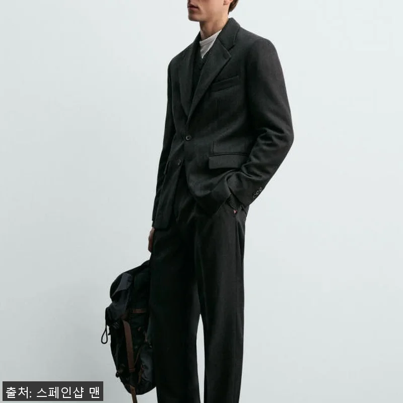 자라 울 트윌 수트 블레이저 X 아론 관련 이미지 4